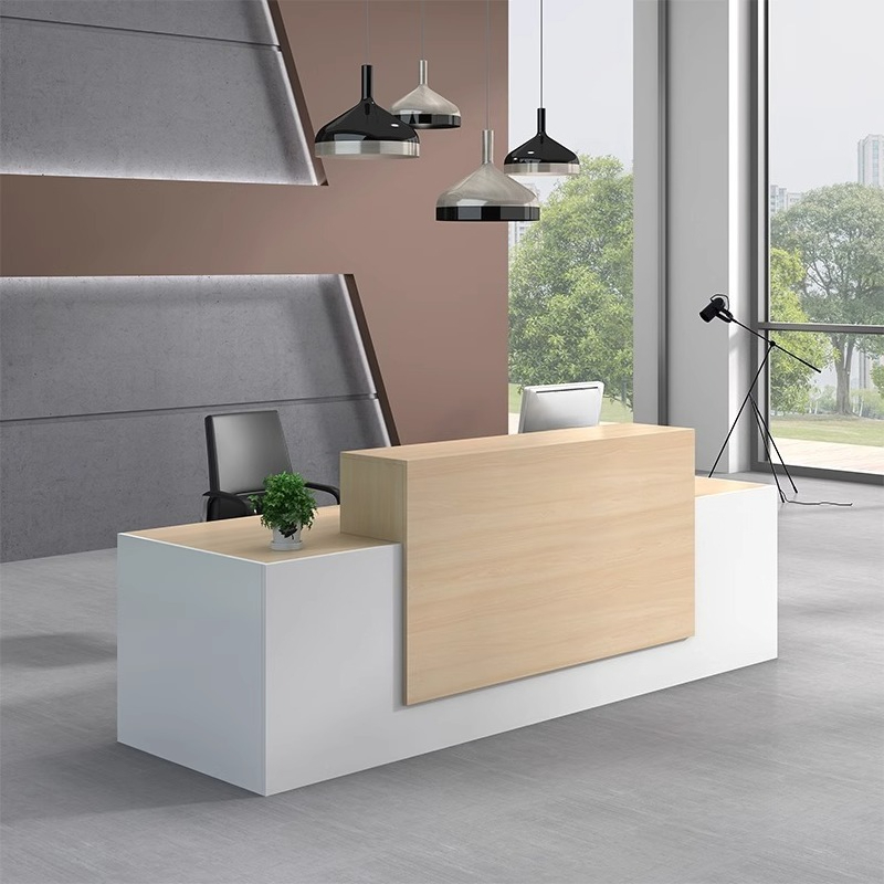 Reception Desk Counter - Company front desk Reception desk Simple