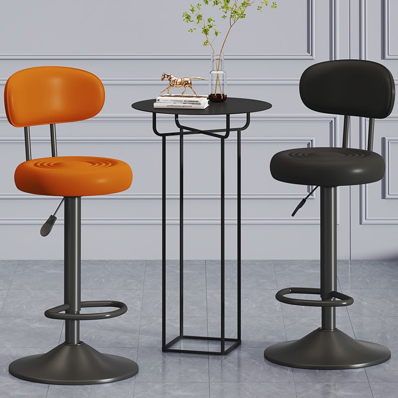 Reception Desk Counter - ‌360° Swivel Bar Stool, Height Adjustable