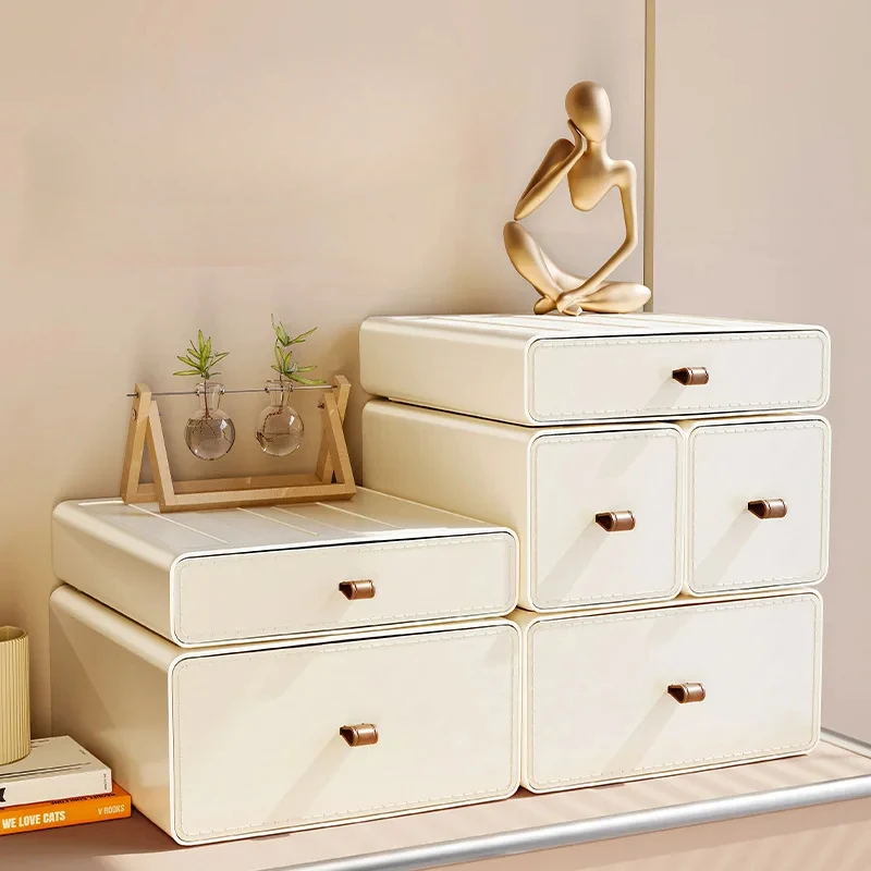 Office Furniture Filing Cabinets - Desktop Storage Box Stackable Office Desk