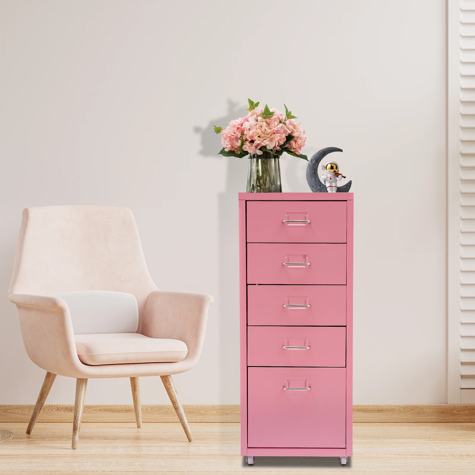 27 In Tall Pink File Cabinet o - Office Furniture Filing Cabinets incelemesi ve fiyatı