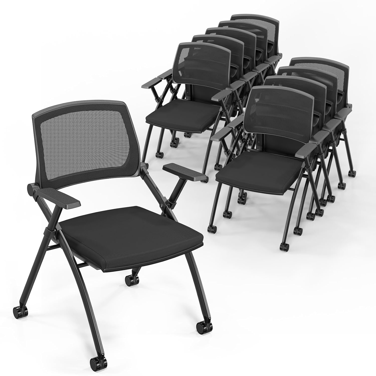 10 Stackable Conference Chairs - Office Furniture Custom incelemesi ve fiyatı