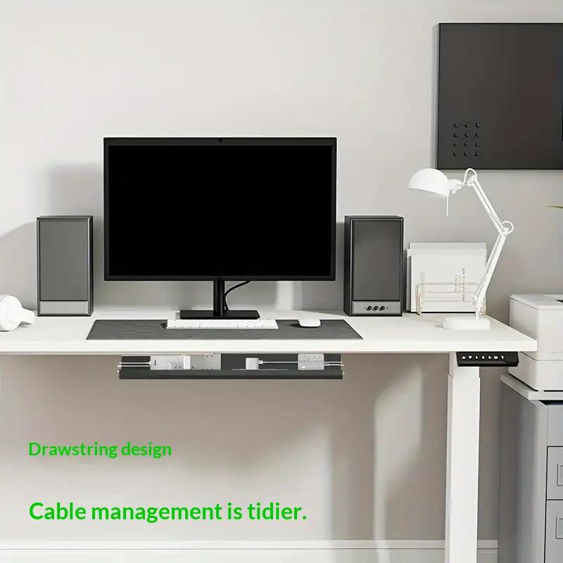 1PC 40cm/15.75inch PVC Under T - Office Furniture Desk incelemesi ve fiyatı