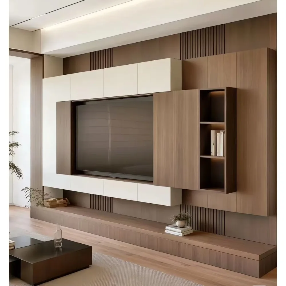 Modern Custom Wooden Low TV Ca - Office Furniture Custom incelemesi ve fiyatı