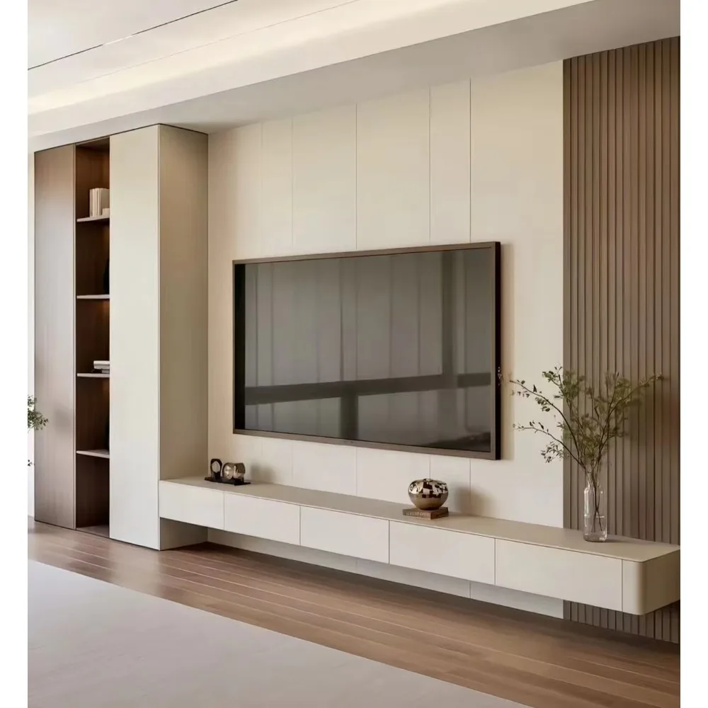 Modern Custom Wooden Low TV Ca - Office Furniture Custom incelemesi ve fiyatı