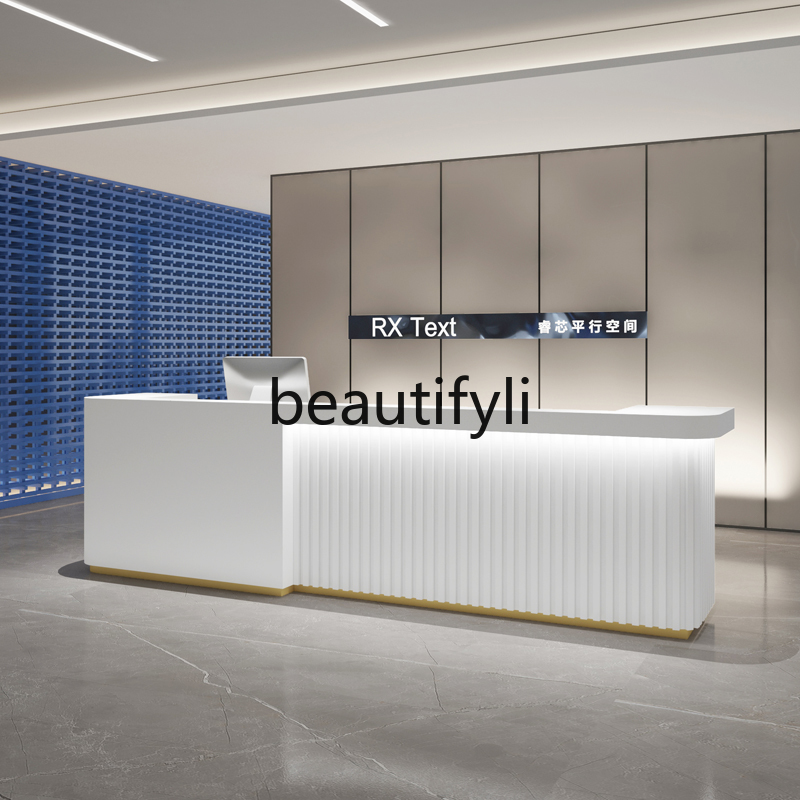 Modern Minimalist Company Fron - Reception Desk Counter incelemesi ve fiyatı
