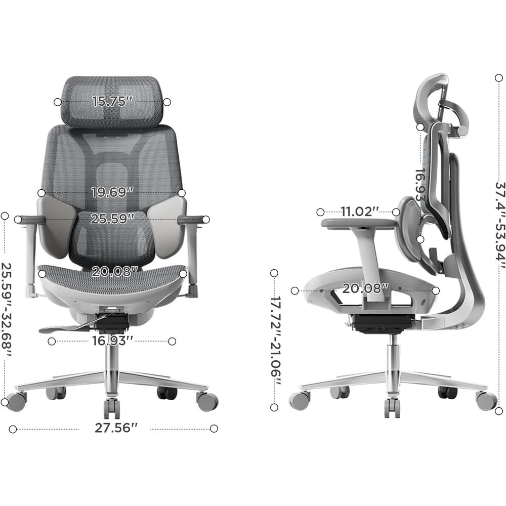 Ergonomic Big and Tall Office  - Office Furniture Zone incelemesi ve fiyatı