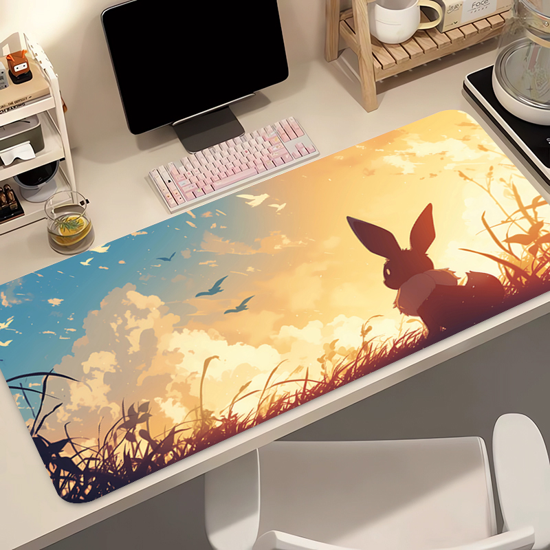 Anime Mouse Pad Pokemon Eevee  - Office Furniture China incelemesi ve fiyatı