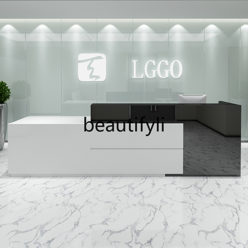 Simple Modern Beauty Salon Rec - Reception Desk Counter incelemesi ve fiyatı