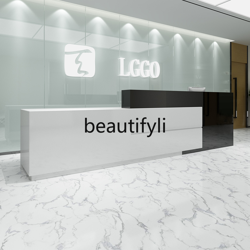 Simple Modern Beauty Salon Rec - Reception Desk Counter incelemesi ve fiyatı