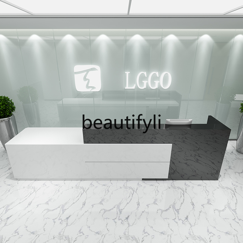 Simple Modern Beauty Salon Rec - Reception Desk Counter incelemesi ve fiyatı