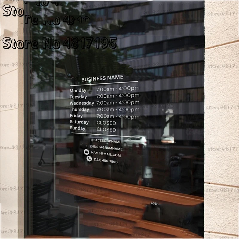 Opening Hours With Custom Busi - Office Furniture Custom incelemesi ve fiyatı