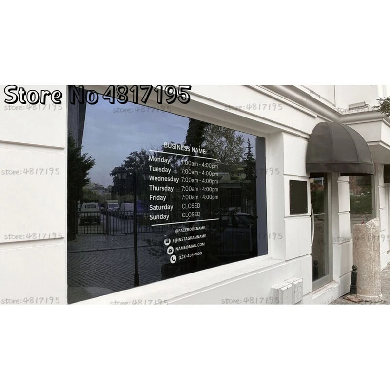 Opening Hours With Custom Busi - Office Furniture Custom incelemesi ve fiyatı