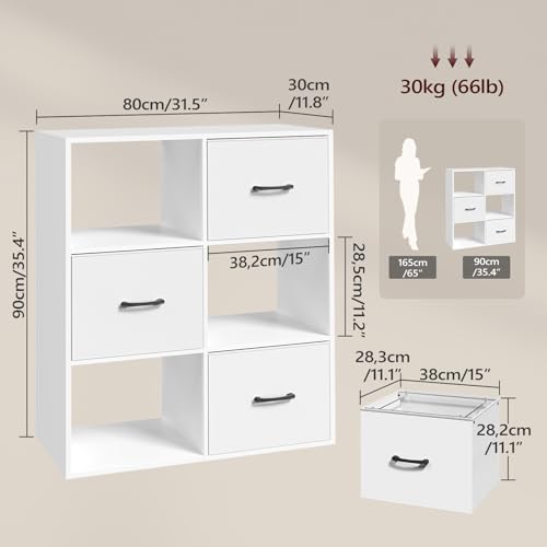 White 3 Drawer File Cabinet Wi - Office Furniture Filing Cabinets incelemesi ve fiyatı