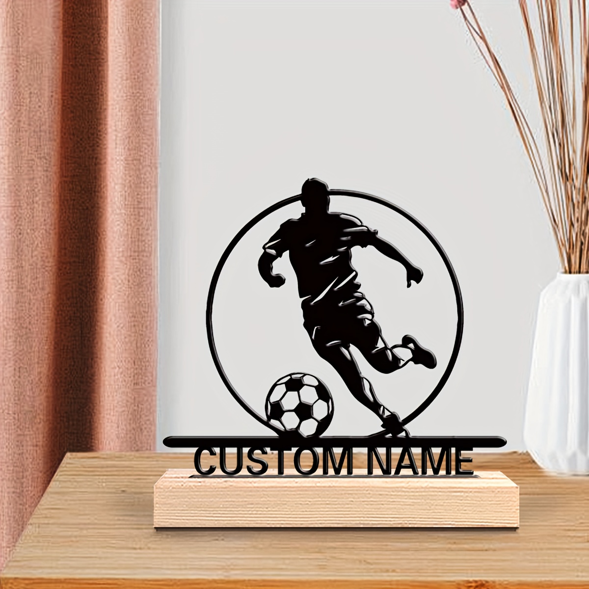 Custom Soccer Player Metal Sta - Office Furniture Desk incelemesi ve fiyatı
