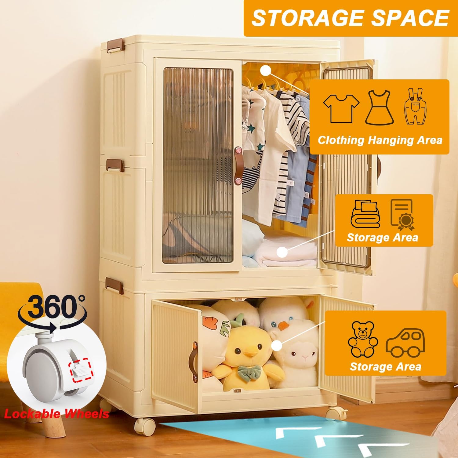 Foldable Wardrobe Cabinet with - Office Furniture China incelemesi ve fiyatı