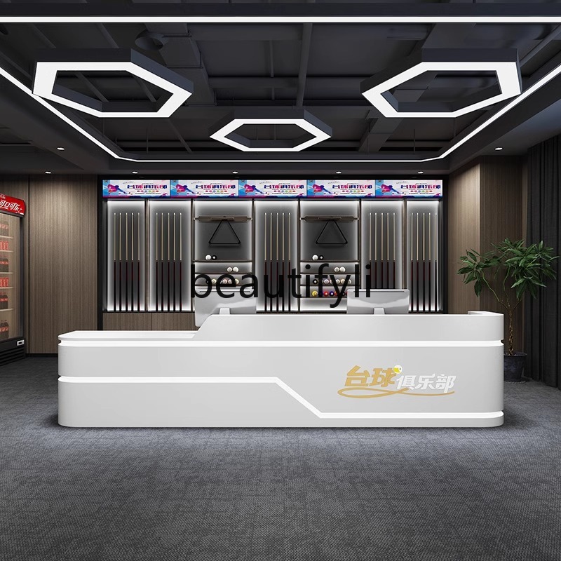 Billiard Room Painted Front De - Reception Desk Counter incelemesi ve fiyatı
