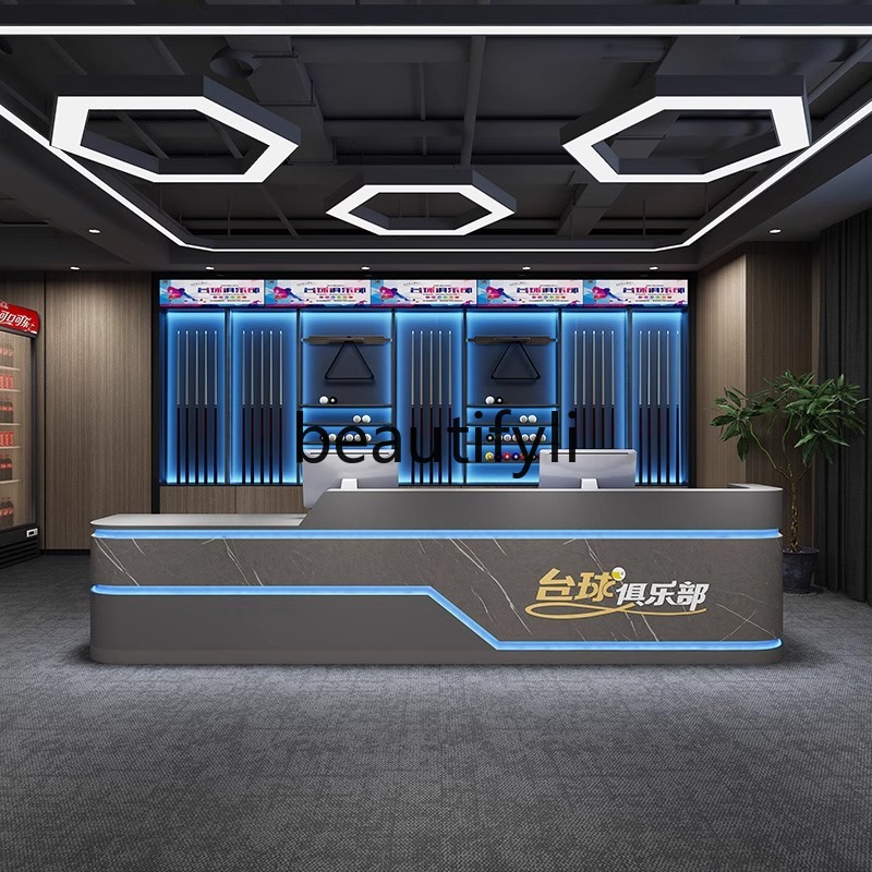 Billiard Room Painted Front De - Reception Desk Counter incelemesi ve fiyatı