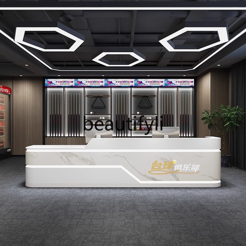 Billiard Room Painted Front De - Reception Desk Counter incelemesi ve fiyatı