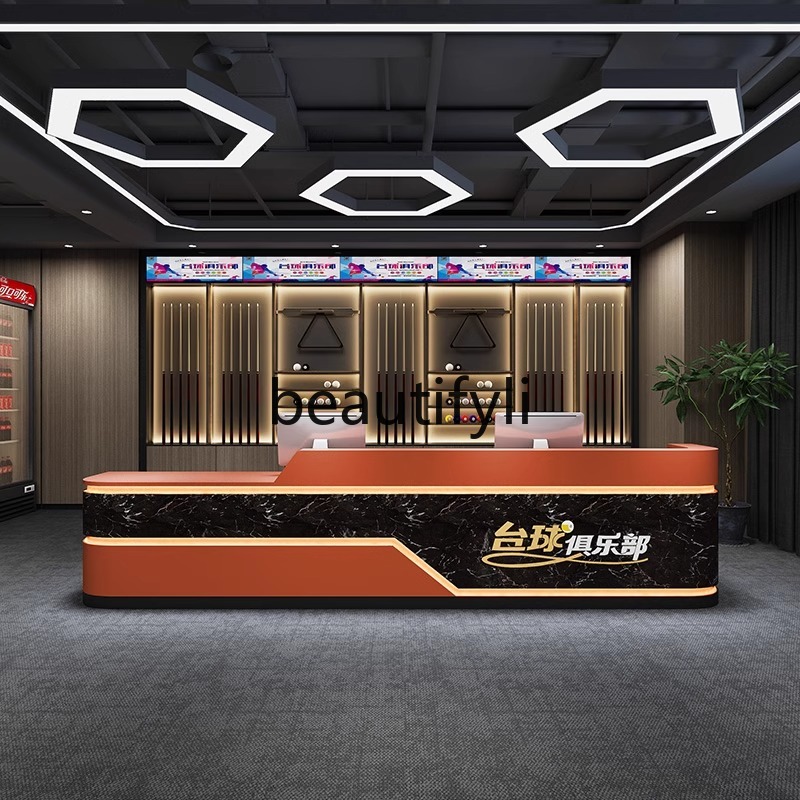 Billiard Room Painted Front De - Reception Desk Counter incelemesi ve fiyatı