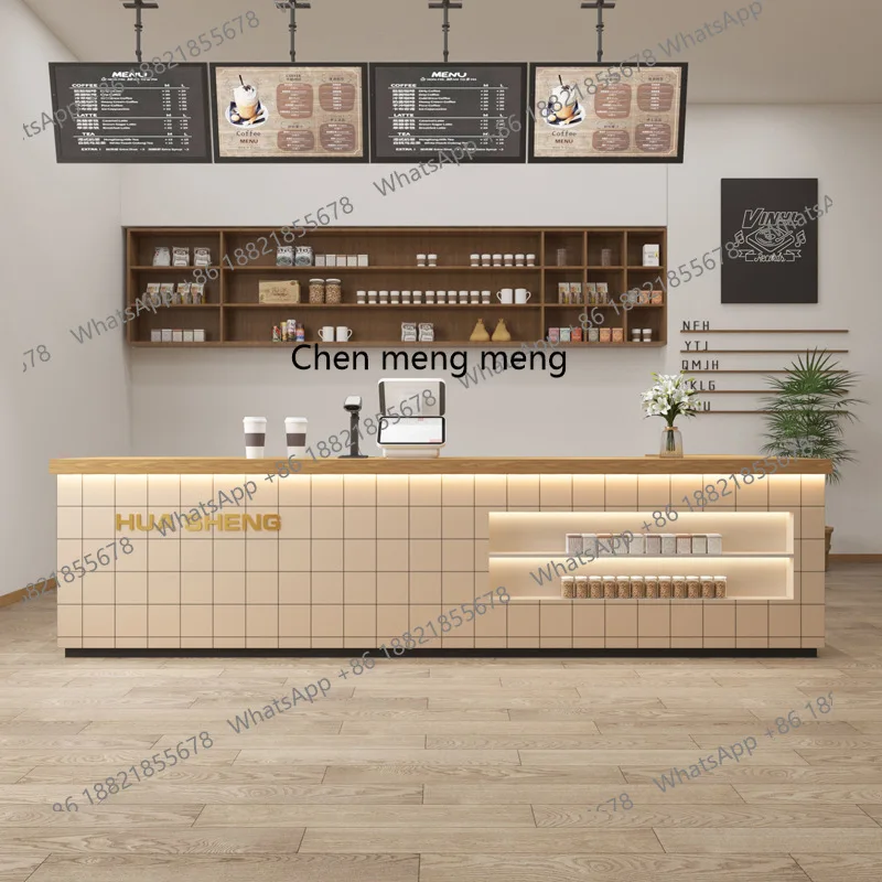 Coffee milk tea shop checkout  - Reception Desk Counter incelemesi ve fiyatı