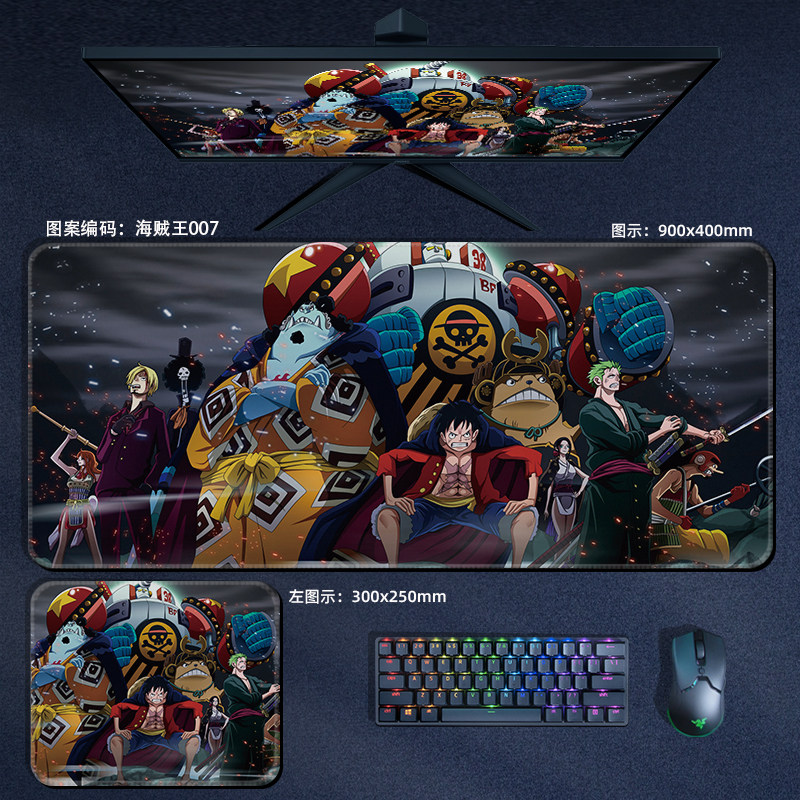 Anime ONE PIECE Leather Mouse  - Office Furniture Desk incelemesi ve fiyatı